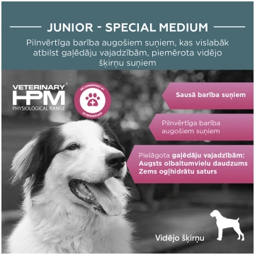 HPM DOG Junior special medium 12 kg Virbac