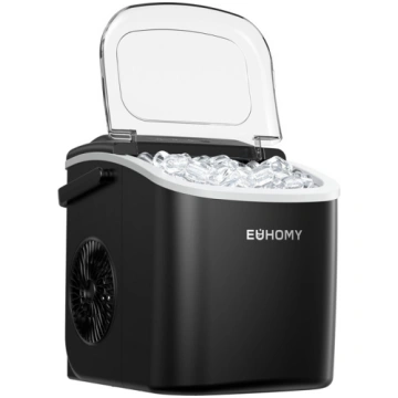 Euhomy IM001 ledus ģenerators, 1.2 l, 12 kg, melns