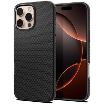 Spigen Liquid Air Case for iPhone 16 Pro Max - Bla