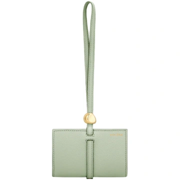 Kayé Card Holder - Textured Duo Fresh Almond Polèn