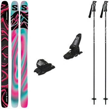 Salomon QST 106 Skis 2027 with Marker Griffon 13 B