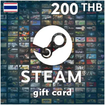Steam Wallet dāvanu karte 200 THB - Steam atslēga 