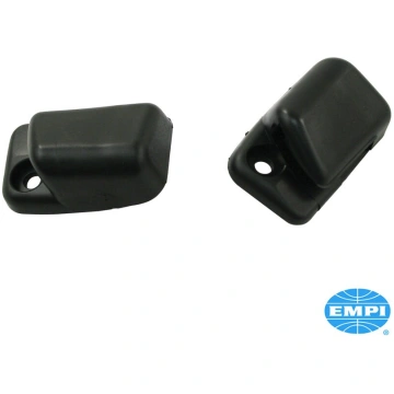 Sun visor clip set, black, 2 pieces VW