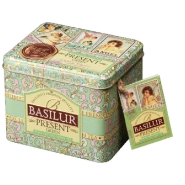 Zaļā tēja BASILUR Present Green 100g