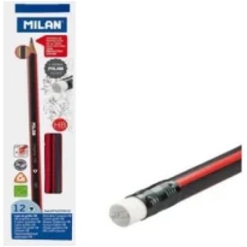 Zīmulis MILAN HB ar dzēšgumiju 36011_91dz