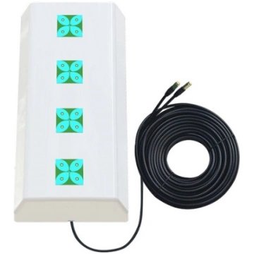 5G / LTE / CBRS 2x2MIMO antena, 1,7–3,8 GHz, 2x 14