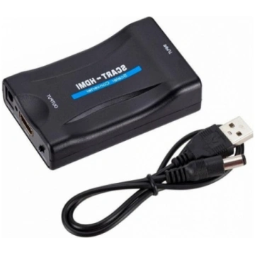 Converter SCART to HDMI + audio Black Fusion Acces