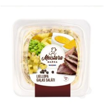 Salāti ar liellopa gaļu MEISTARA MARKA 200g
