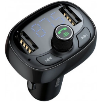 Automašīnas FM modulators 12-24V, 3.4A, Bluetooth,