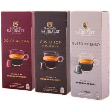 Gran Caffe Garibaldi, Nespresso kafijas kapsulas -