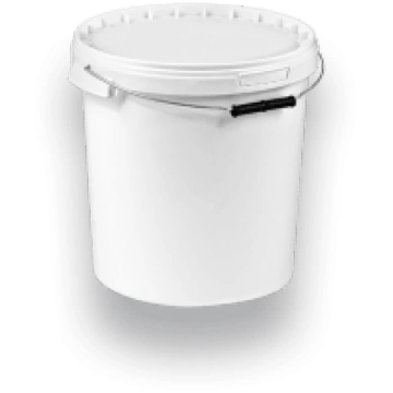 Plastmasas spainis ar vāku 20 L