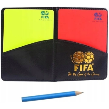 Tiesneša Karšu Futrālis Ar Blociņu Fifa Tiesneša K