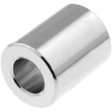Spacer sleeve; 25mm; cylindrical; brass; nickel; O