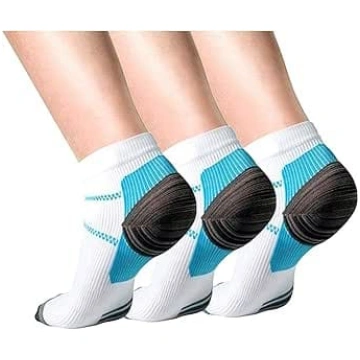 Plantar Fasciitis zeķes, 3 pāri, kāju kopšanas kom