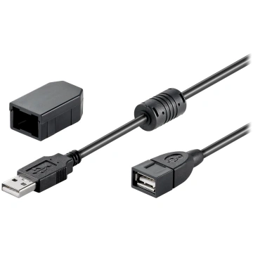 Goobay USB extension cable 2m Black 93284
