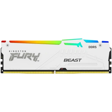 Kingston Fury Beast 16GB DDR5 6000MHz, White (KF56