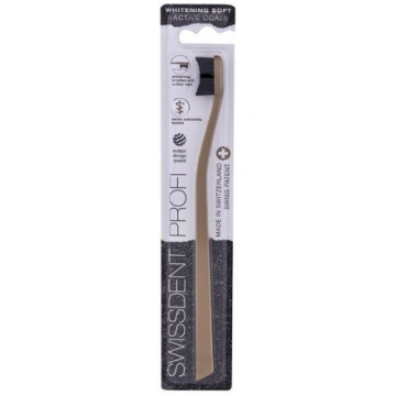 Swissdent Profi Whitening Active Coal Soft Toothbr