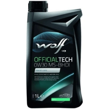 Motoreļļa OFFICIALTECH MS-BHDI 0W30 1L -65615 WOLF