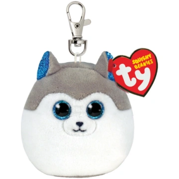 TY Squishy Beanies võtmehoidja husky Slush 9 cm Ge