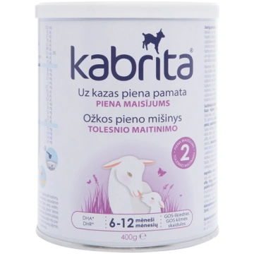 Kabrita 2 Piena maisījums zīdaiņiem uz kazas piena