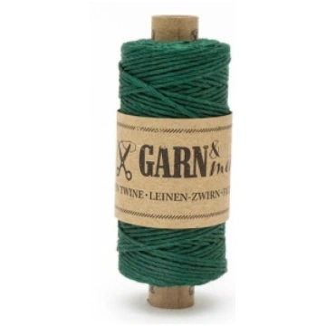 Aukla Hunter green, 100% lins, 1 m