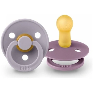 BIBS Colour Round - Fossil Grey / Mauve 0-6 months