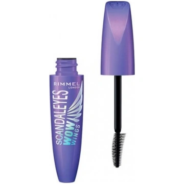 Skropstu tuša Rimmel Scandaleyes Wow Wings, 001 Bl