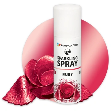 Rubīna sarkana krāsviela aerosolā Ruby Spray 50ml 
