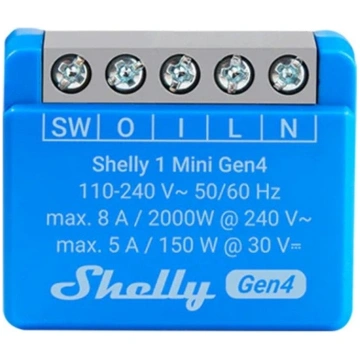 Shelly 1 Mini Gen4 Controller Zigbee/Matter ( 3800