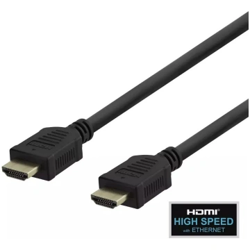 Kabelis Deltaco Hdmi Kabelisis Deltaco 4k Uhd, 5m,