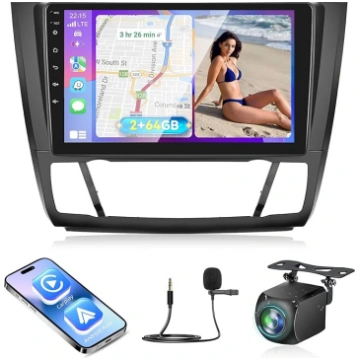 [2G + 64G] Android auto radio BMW 1. sērijas E81 E