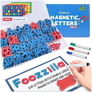 FOOZZILLA magnētisko burtu un ciparu komplekts 208