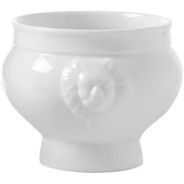 LIONHEAD zupas bļoda balts porcelāns 125ml - Hendi