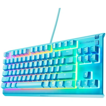 SteelSeries Apex 3 TKL Aqua RGB spēļu tastatūra - 