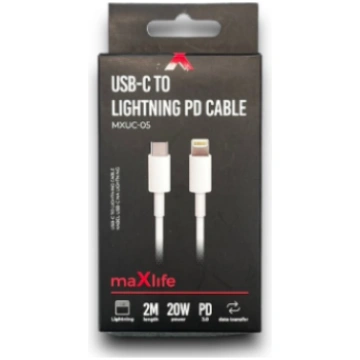 maXlife Type-C-Lightning 2m