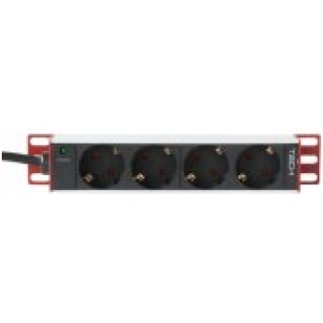 Techly Power Strip Rack 10" 1U pagarinātājs 106909