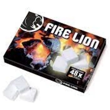 Iekuri balti 48gab. Fire Lion