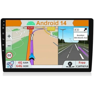 PX6 Android 14 Auto radio 4G | 64G - GPS 2 DIN Blu