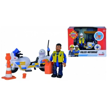 Komplekts Simba Fireman Sam Police, 12 cm, daudzkr