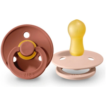 Bibs Color knupīši 2gb 0-6mēn. (Woodchuck/Blush)
