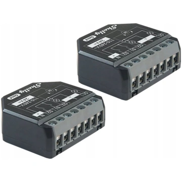 Komplekts 2 Sterowników Shelly 2pm Gen4 Zigbee/mat