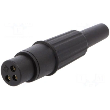 Plug | XLR | female | PIN: 3 | straight | for cabl