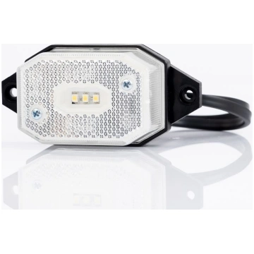 LED Balts piekabes gabarītlukturis FT-001 B III Fr