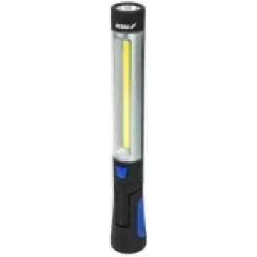 Uzlādējams 3W COB LED lukturītis + 3W LED, USB uz 