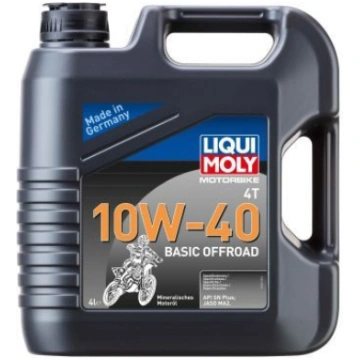 Motociklu eļļa BASIC OFFROAD 10W40 4L LIQUI MOLY 3