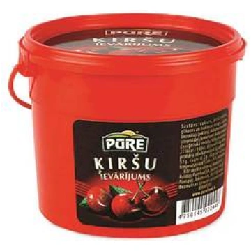 Ievārījums, ķiršu, Pūre, 410g