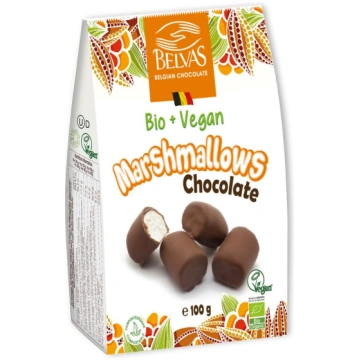 Zefīri šokolādē, organiski Belvas