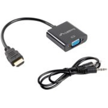 HDMI, Mini Jack 3.5 mm, VGA Adapteris, 20m AD-0017