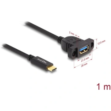 Delock SuperSpeed USB 10 Gbps (USB 3.2 Gen 2) Cabl