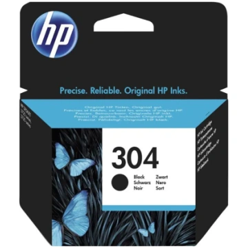 HP 304 melnās tintes kasetne